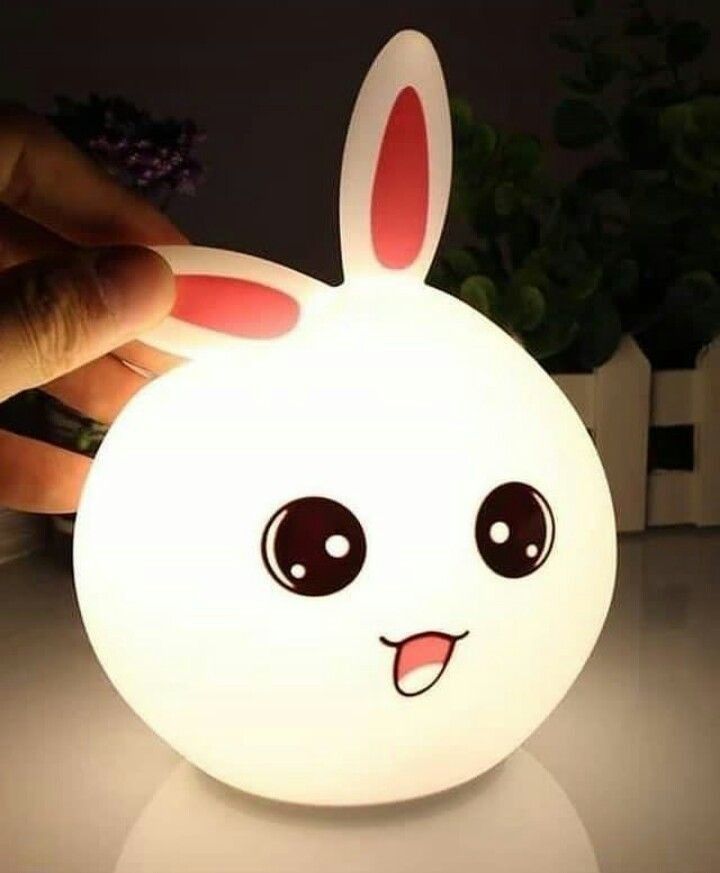 Lampe Silicone Lapin 🐰 مصباح الأرنب الليلي