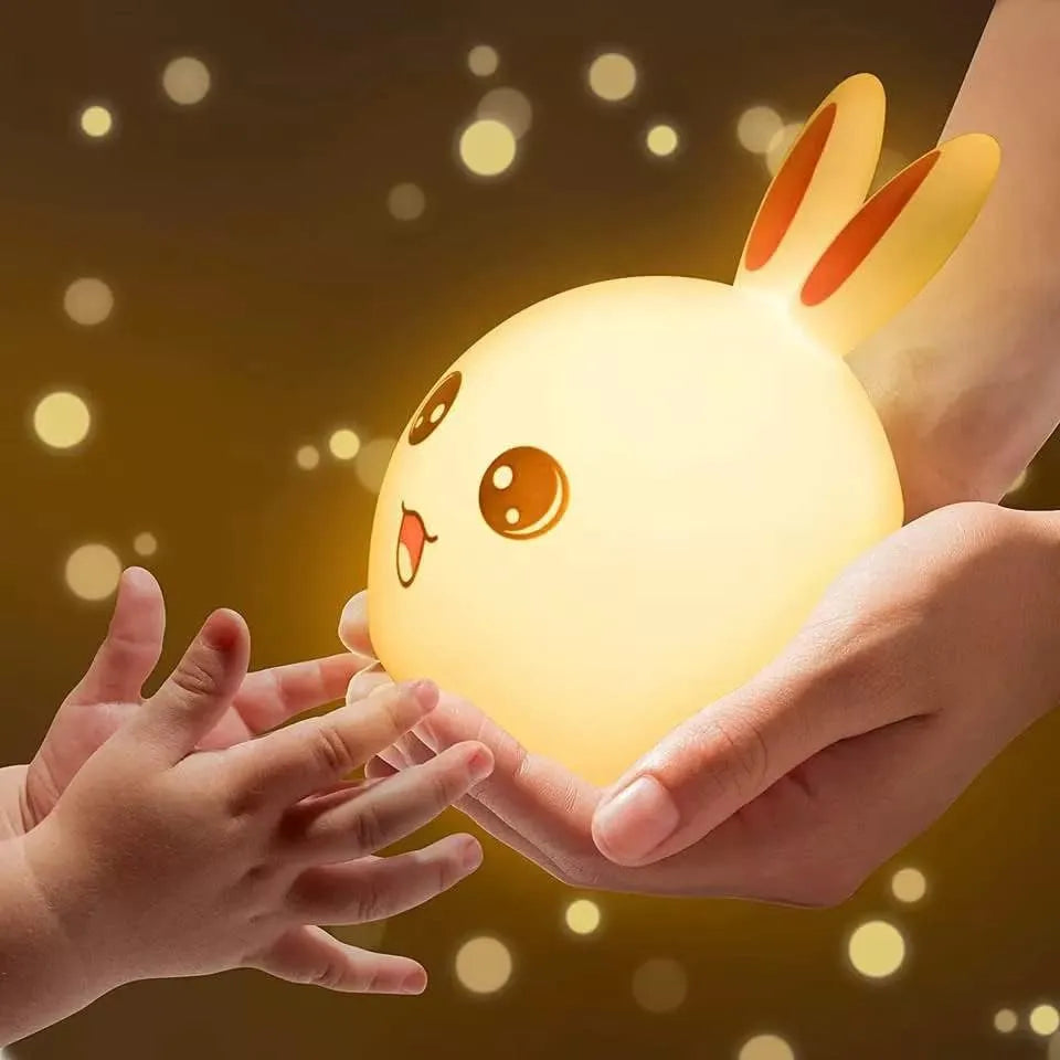 Lampe Silicone Lapin 🐰 مصباح الأرنب الليلي